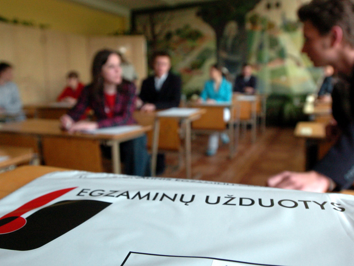  Svarbi informacija laikantiems egzaminus