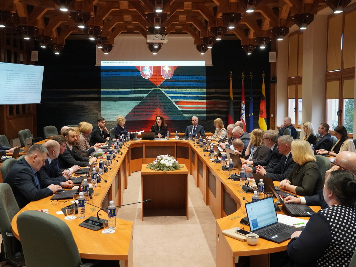 Finaliniame 2023-ųjų metų savivaldybės tarybos posėdyje: tikslintas biudžetas, pritarta...
