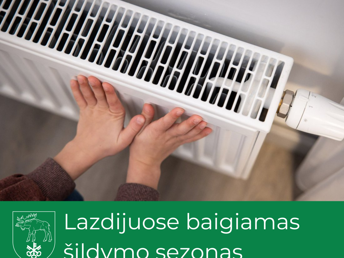 Lazdijuose baigiamas šildymo sezonas