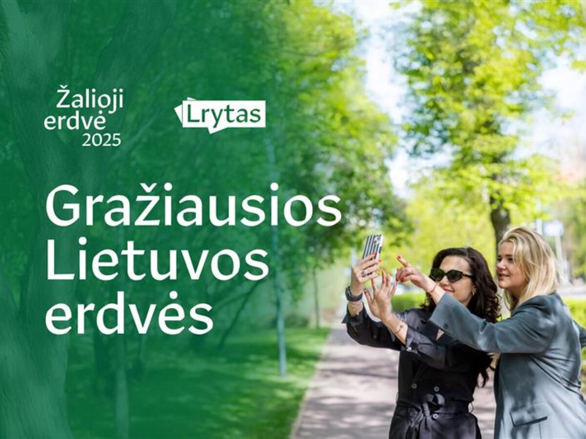 Žalioji erdvė 2025 – kviečiame parodyti estetiškai patrauklias ir tvarias aplinkas