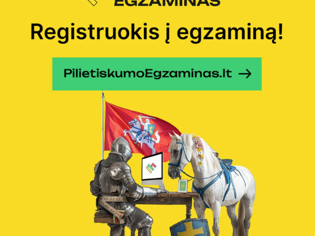 Kviečiame dalyvauti jau antrajame Pilietiškumo egzamine!