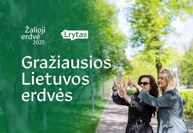 Žalioji erdvė 2025 – kviečiame parodyti estetiškai patrauklias ir tvarias aplinkas