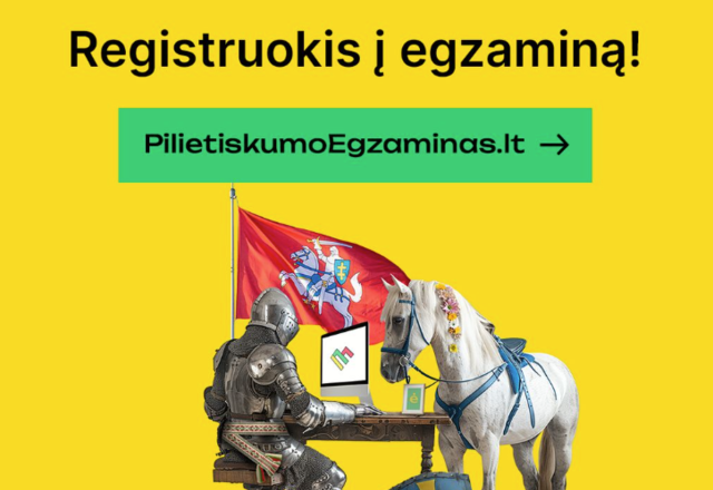 Kviečiame dalyvauti jau antrajame Pilietiškumo egzamine!