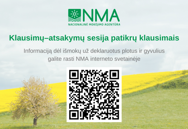 Kviečiame į gyvą susitikimą su NMA patikrų specialistais!