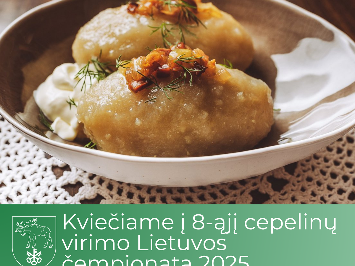 Kviečiame į 8-ąjį cepelinų virimo Lietuvos čempionatą 2025