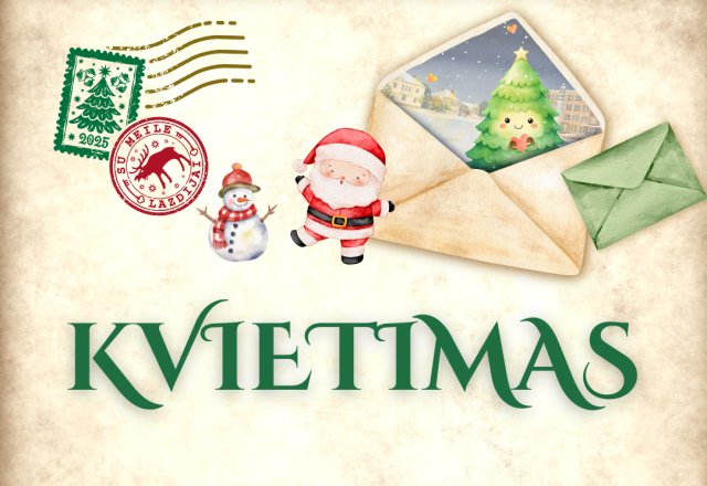 Kvietimas dalyvauti kalėdinėje mugėje
