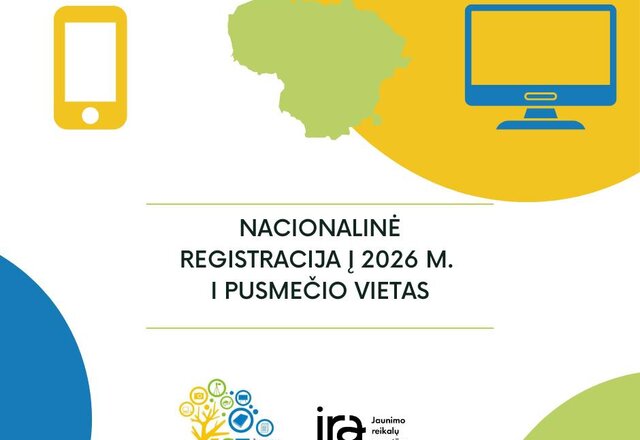 Skelbiame registraciją į Jaunimo savanoriškos tarnybos programos 2026 m. I-ojo pusmečio vietas!
