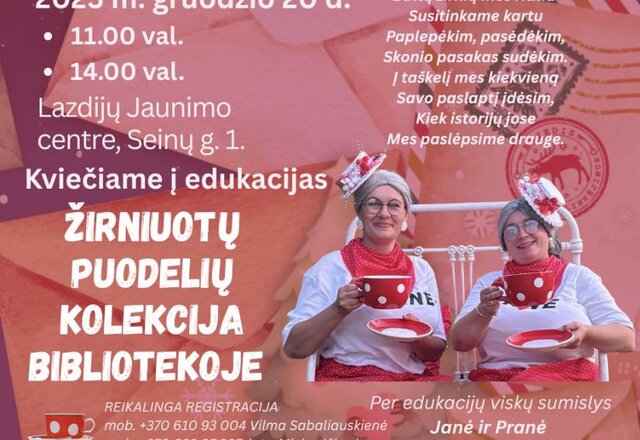Ar žinai, kas slepiasi žirniuotame puodelyje?