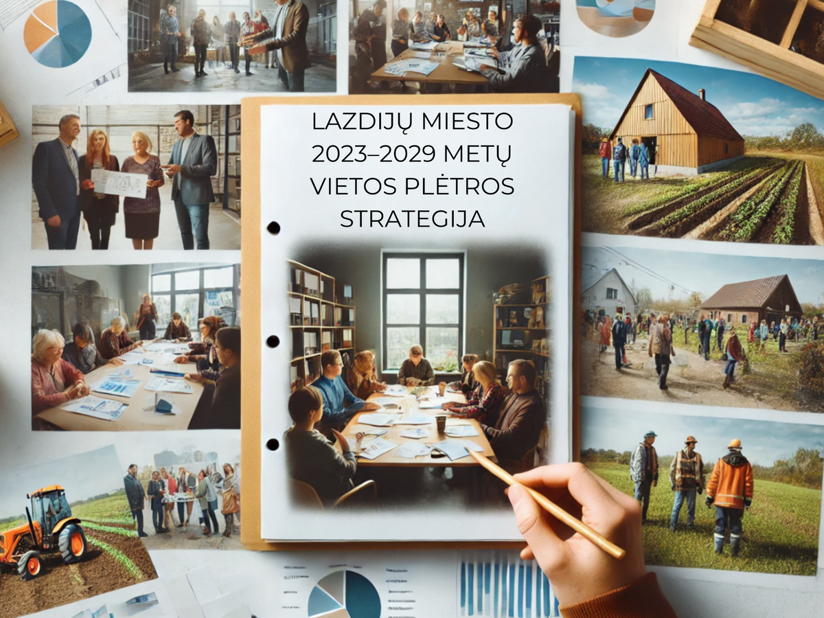 Pristatoma Lazdijų miesto 2023-2029 metų vietos plėtros strategijos įgyvendinimo pažanga