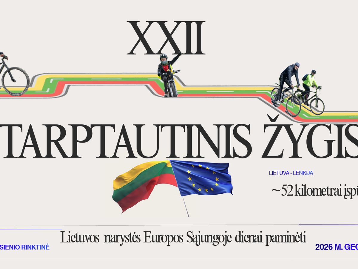 Narystės ES metinių proga Varėnos pasieniečiai organizuoja tradicinį dviračių žygį