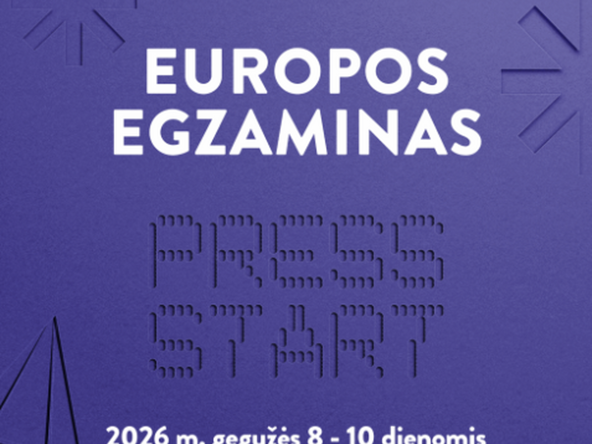 Gegužės 9 d. vyks Europos Komisijos atstovybė Lietuvoje kartu su LRT organizuoja „Europos egzaminą”