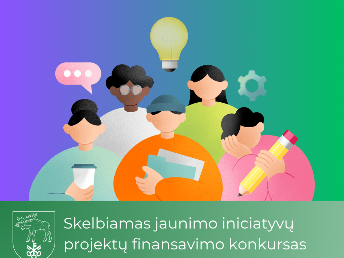 Skelbiamas jaunimo iniciatyvų projektų finansavimo konkursas