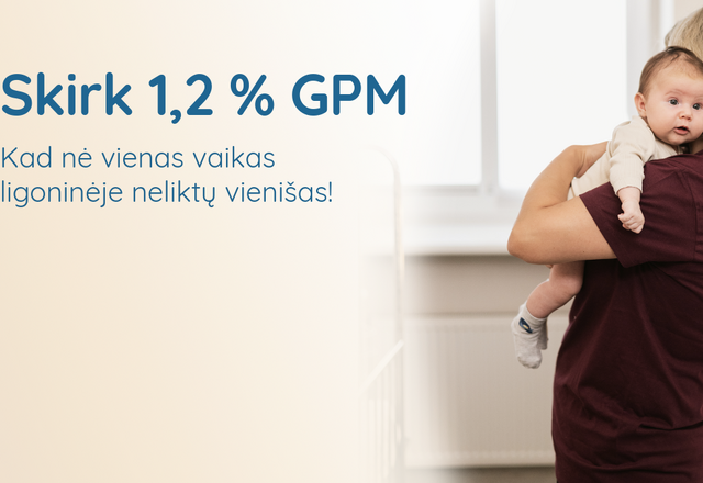 Padėkite vienišiems vaikams ligoninėse visiškai nemokamai