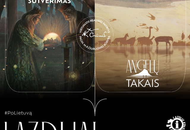 Čiurlionio kūryba virtualioje realybėje sugrįžta į Lazdijus