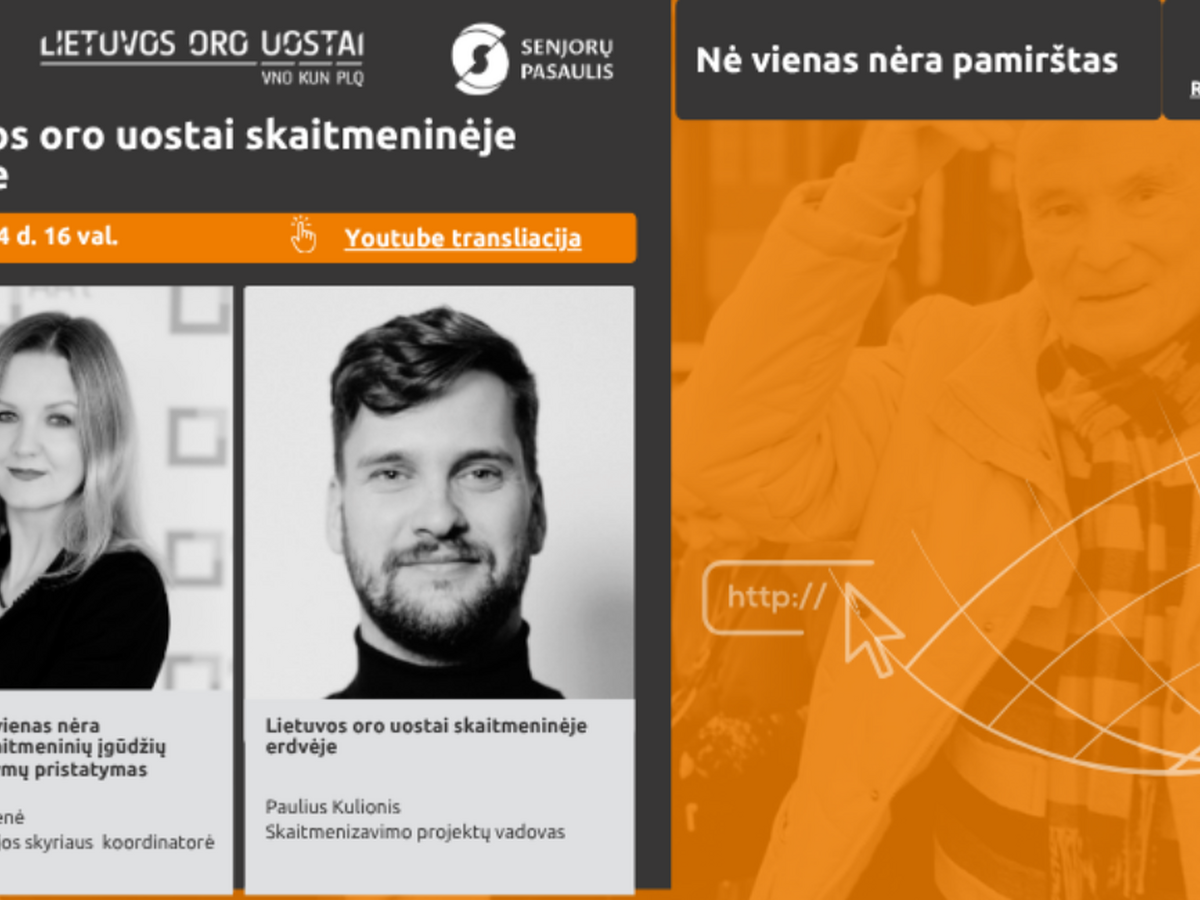 Projektas „Nė vienas nėra pamirštas“ ir vėl Jus kviečia į nuotolinę paskaitą!