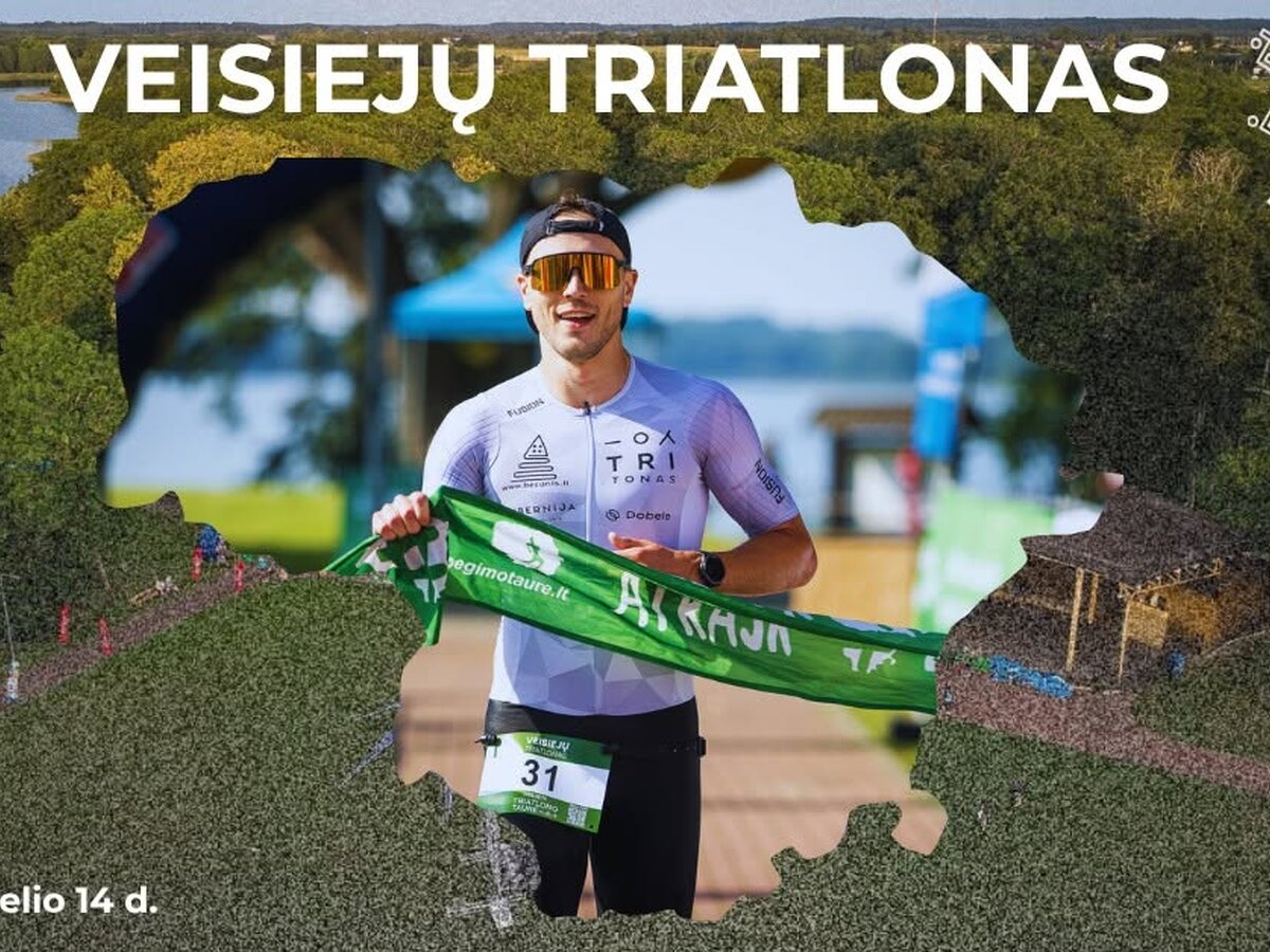 Veisiejų miesto gyventojų ir miesto svečių dėmesiui: vyks triatlono varžybos