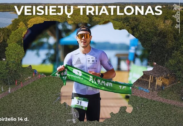 Veisiejų miesto gyventojų ir miesto svečių dėmesiui: vyks triatlono varžybos