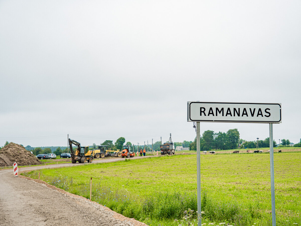 Krosnos ir Šeštokų seniūnijose vyksta reikšmingi infrastruktūros atnaujinimo darbai