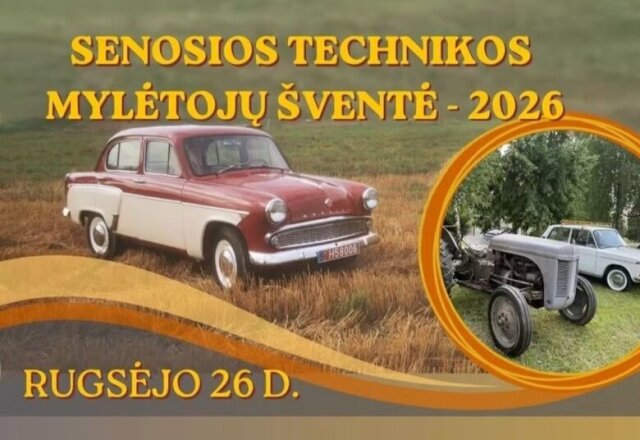 Jau rugsėjo 26 d. susitikime Rudaminoje, senosios technikos mylėtojų šventėje! 