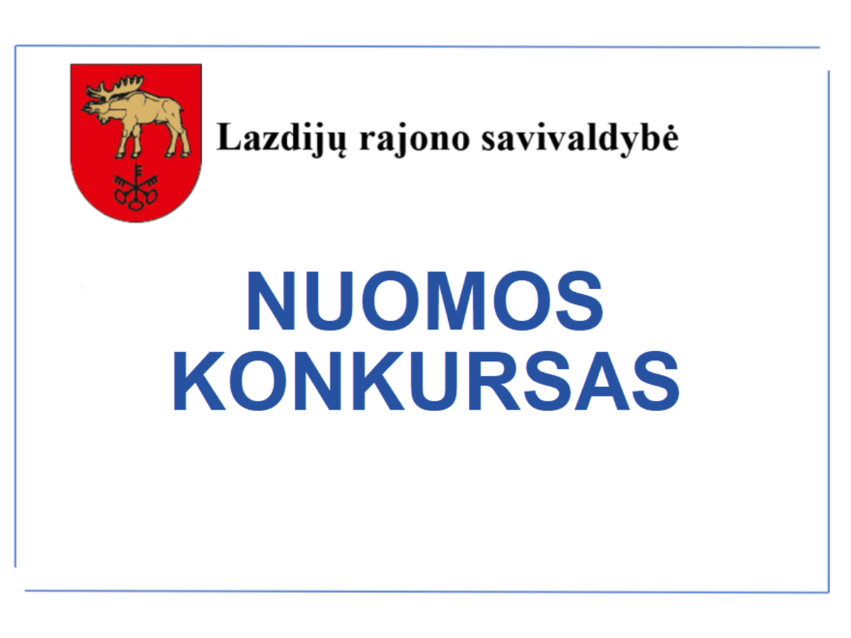 Lazdijų rajono savivaldybės administracija skelbia viešą nuomos konkursą