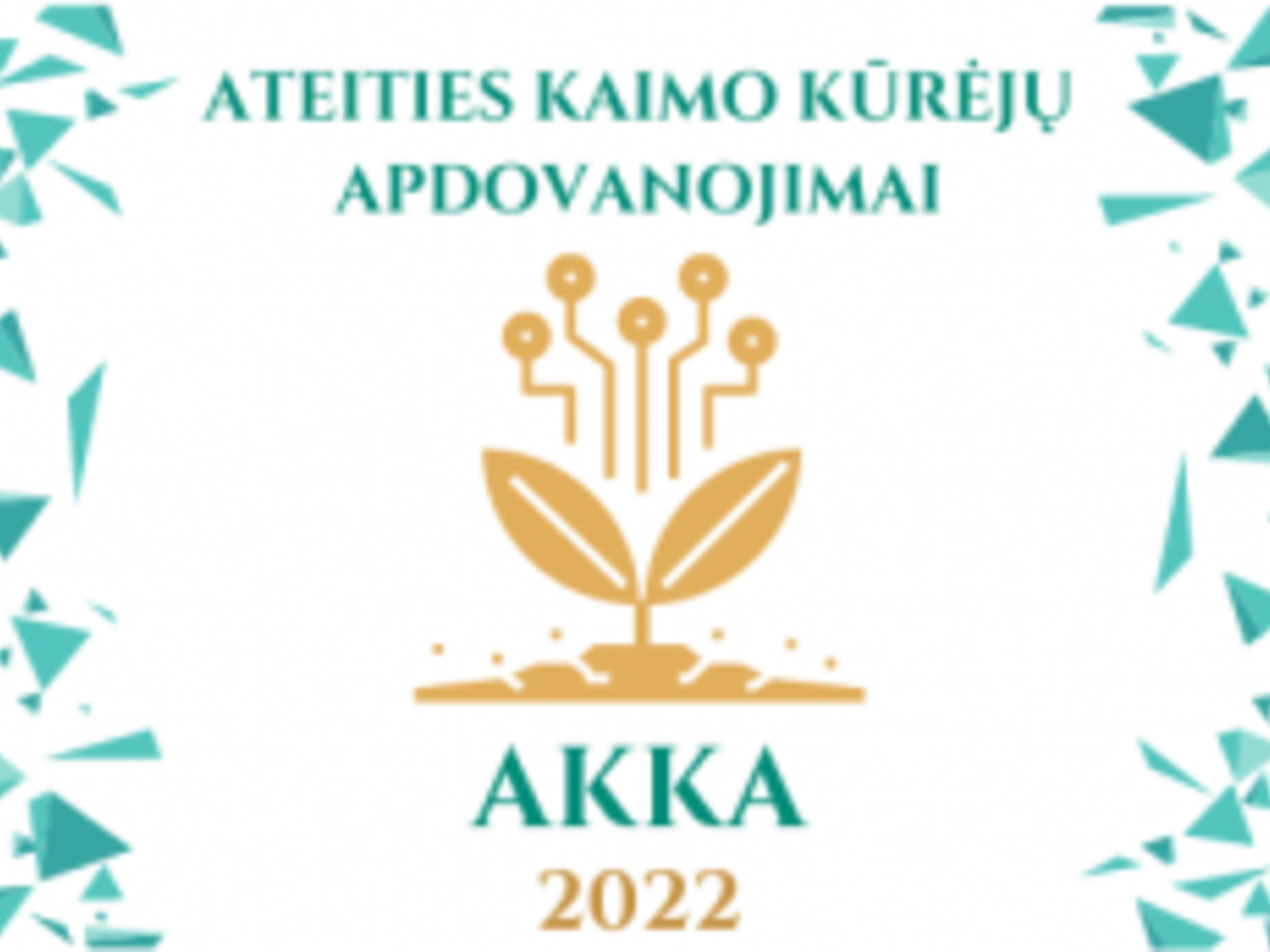Kviečiame dalyvauti gerųjų projektų pavyzdžių atrankoje ,,Ateities kaimo kūrėjų apdovanojimai 2022“