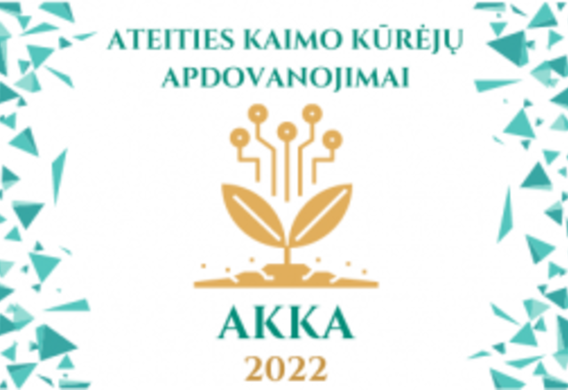 Kviečiame dalyvauti gerųjų projektų pavyzdžių atrankoje ,,Ateities kaimo kūrėjų apdovanojimai 2022“