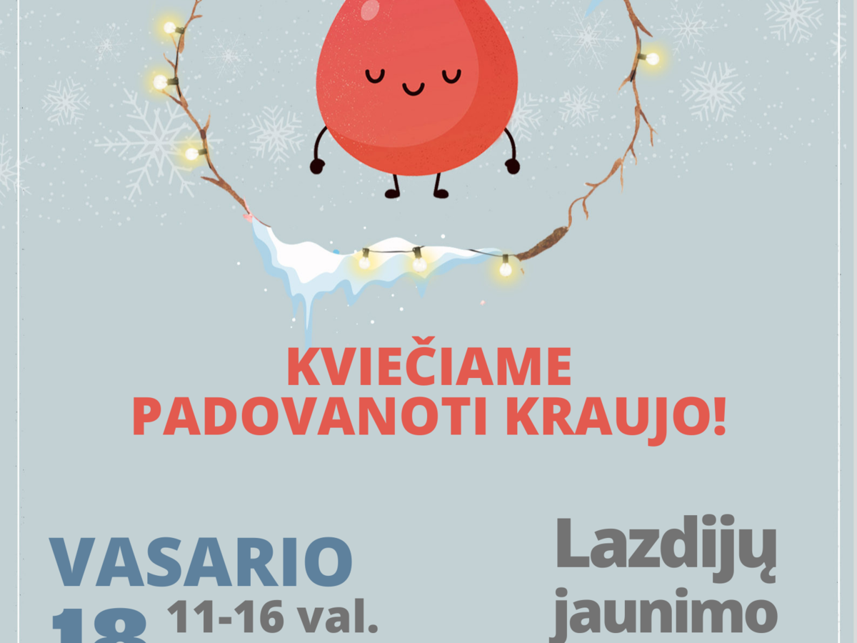 Nelikite abejingi – jūs galie išgelbėti gyvybę