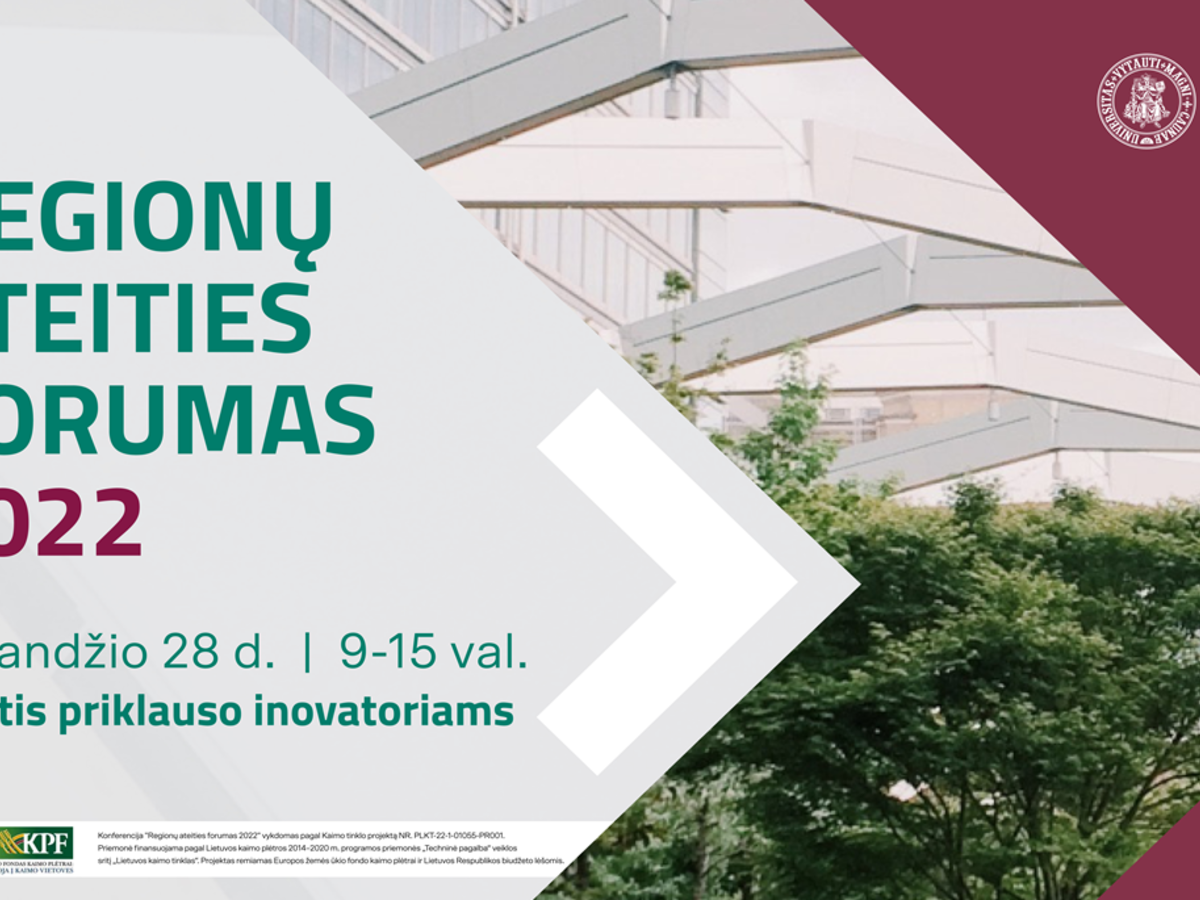 „Regionų ateities forumas 2022“