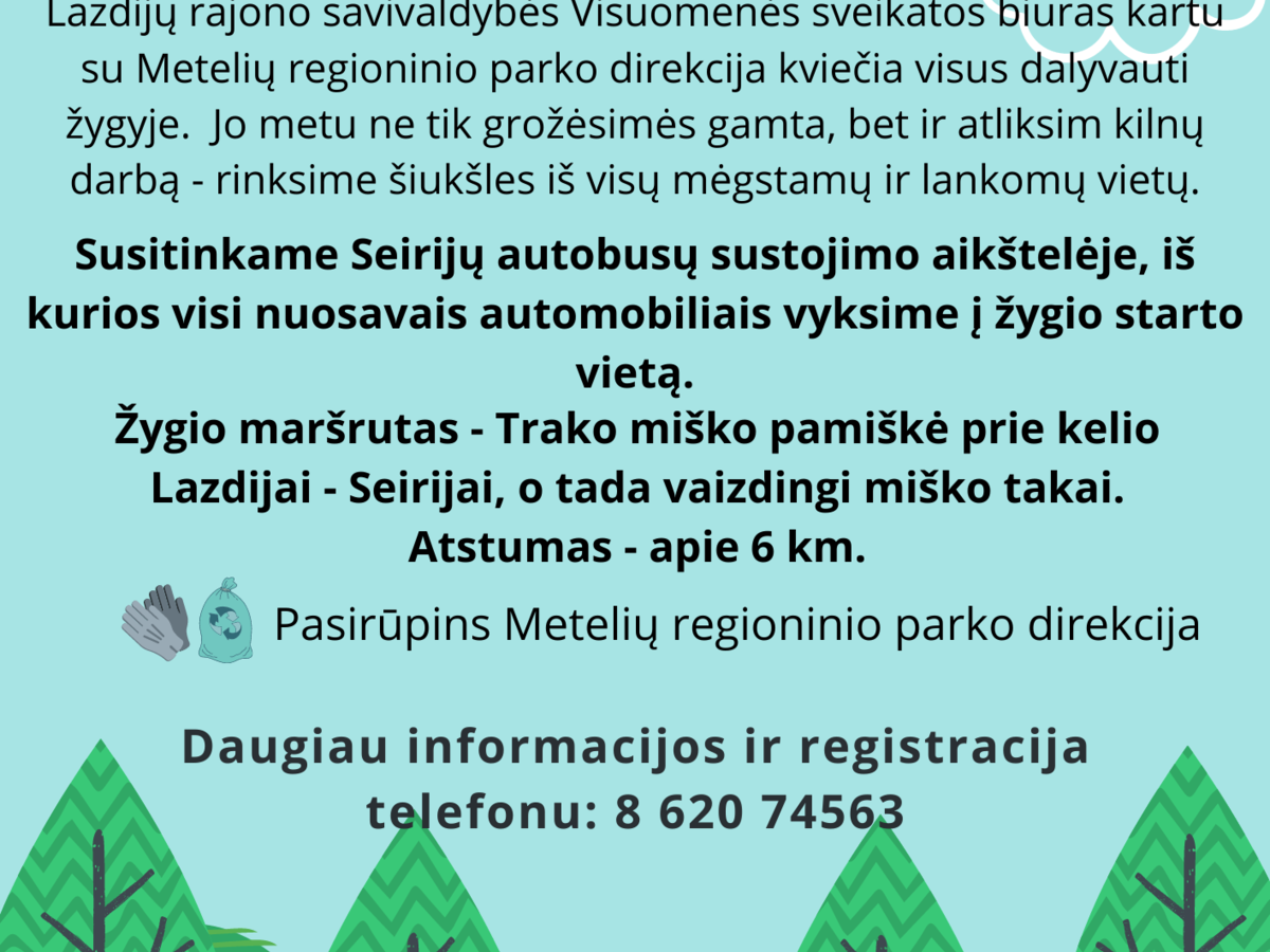 Šeštadienį sveikink gamtą, o sekmadienį - mamą