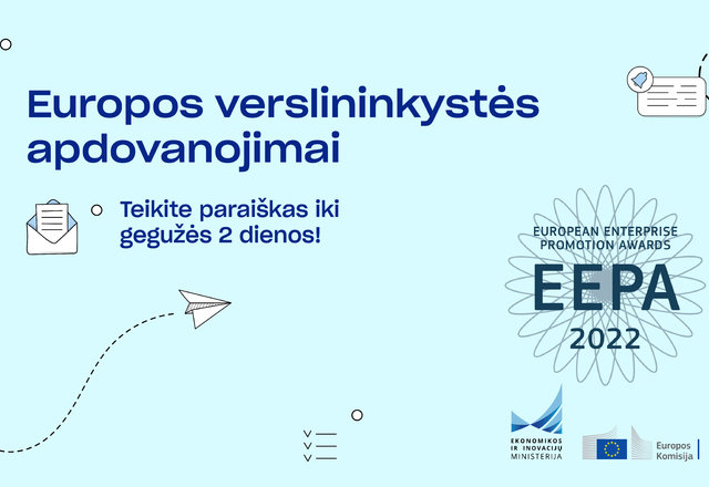 Lietuvos verslai ir įstaigos kviečiamos pristatyti savo sėkmės istorijas Europai 