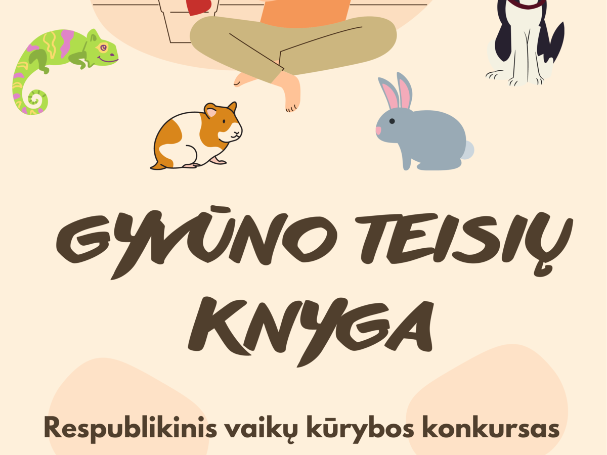 Konkursas „Gyvūno teisių knyga“