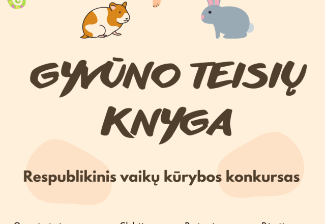 Konkursas „Gyvūno teisių knyga“