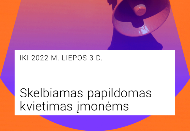Projekto „Dizaino sparnai“ – papildomas kvietimas įmonėms 