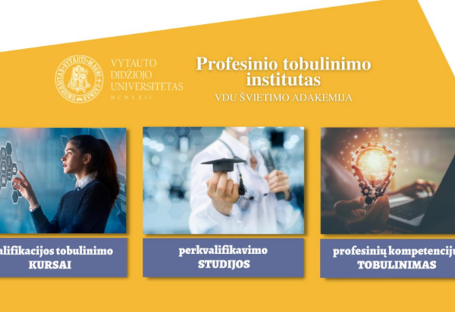 Kviečiame pedagogus į perkvalifikavimo studijas