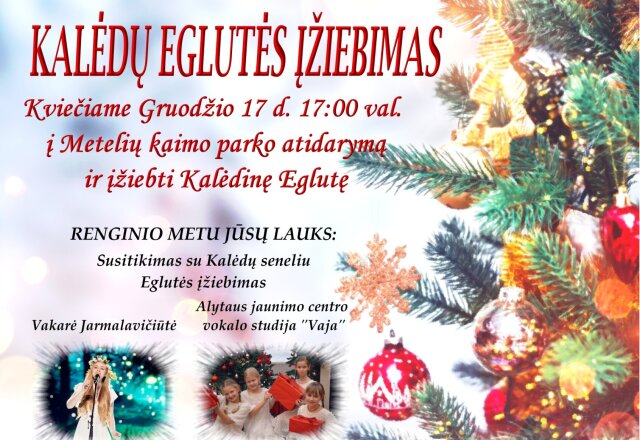 Metelių kaimo bendruomenė kviečia