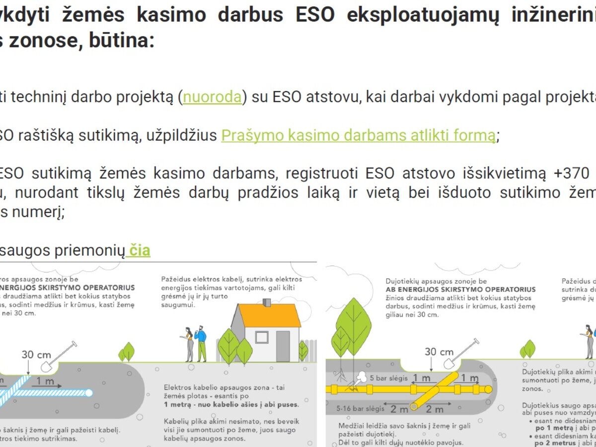 Svarbi informacija