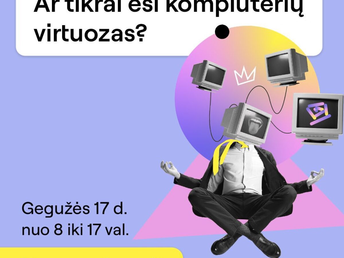 Pirmą kartą Lietuvoje – visuotinis IT egzaminas: startuoliai kviečia pasitikrinti žinias  