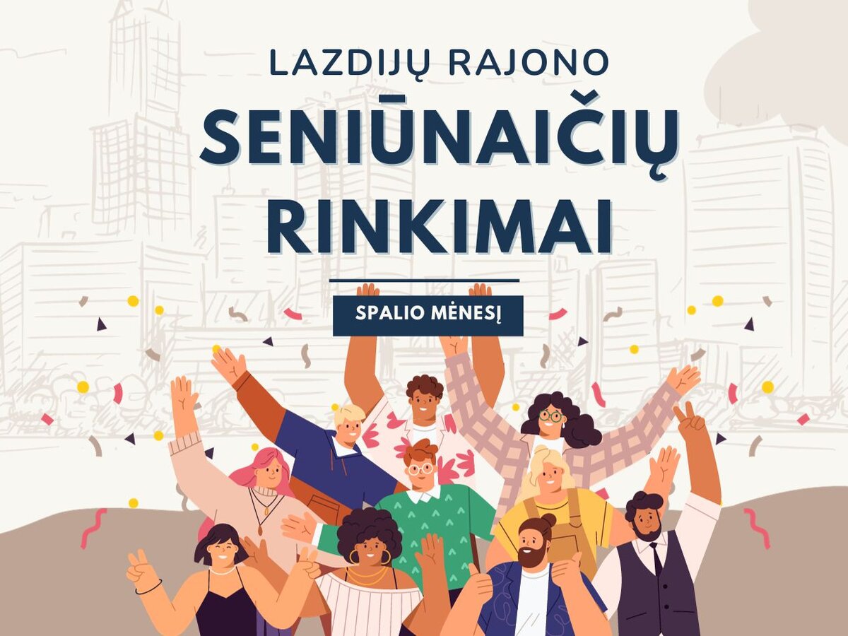 Kviečiame tapti seniūnaitijų seniūnaičiais!