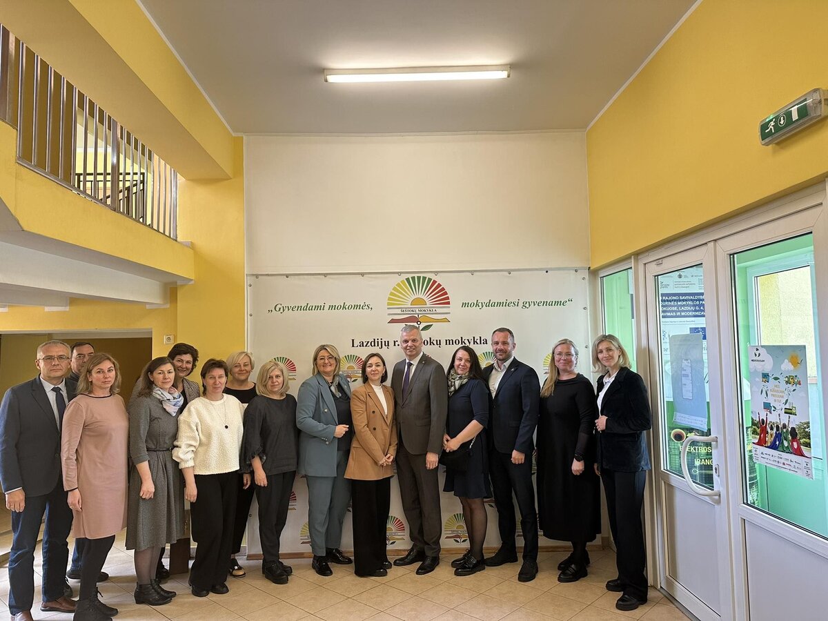 Viešėjo Druskininkų savivaldybė: domėtasi Lazdijų savivaldybės patirtimi organizuojant moksleivių...