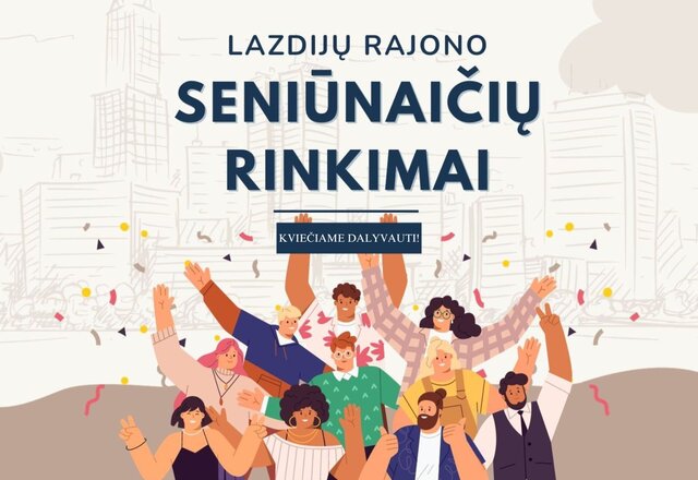 Trijose seniūnijose skelbiami pakartotiniai seniūnaičių rinkimai