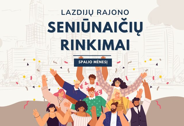 Patikslintas seniūnaitijų seniūnaičių rinkimų grafikas