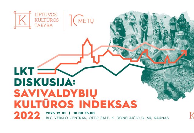 Kviečiame dalyvauti LKT diskusijoje: Savivaldybių kultūros indeksas 2022 m.