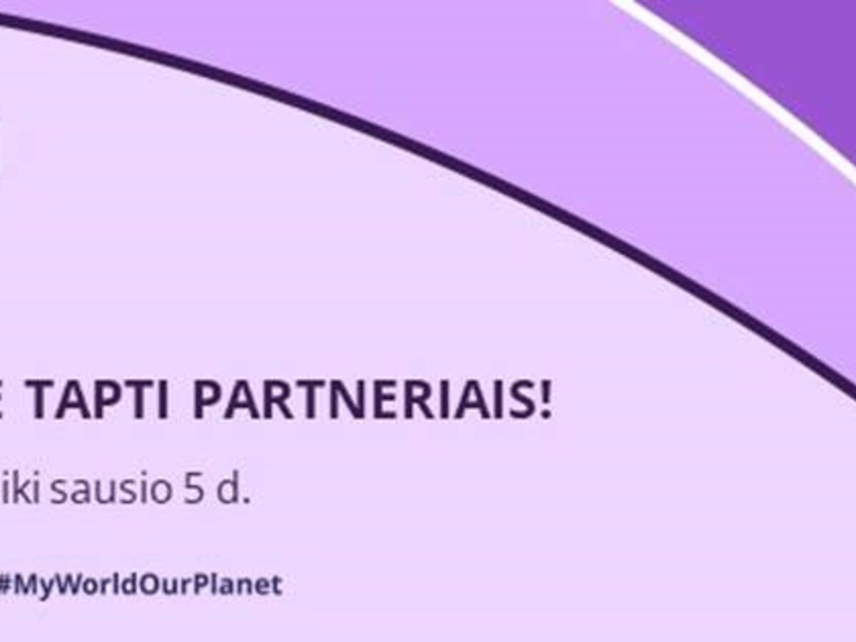Klimato paktas kviečia tapti partneriais