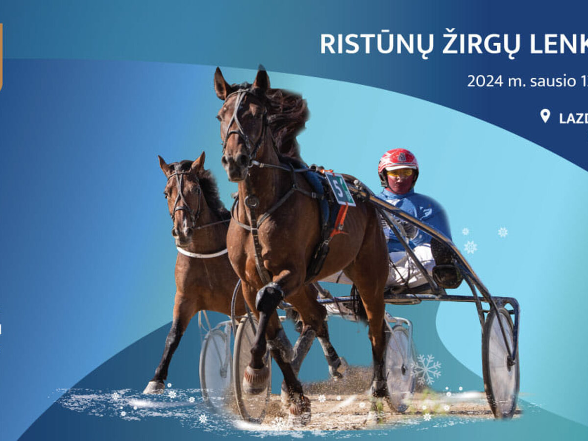 Pirmąsias 2024 metų ristūnų žirgų lenktynes rengia dzūkai