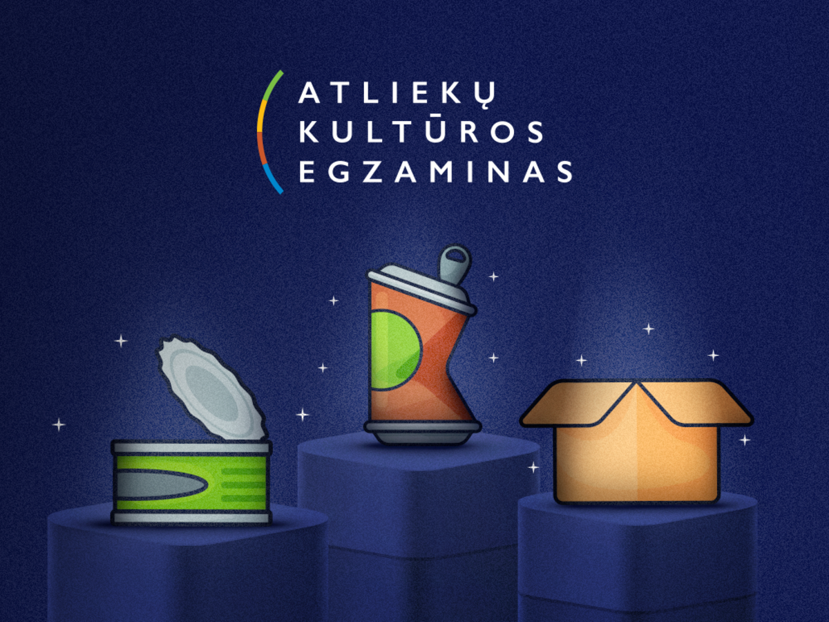 Kviečiame į „Atliekų kultūros“ egzaminą