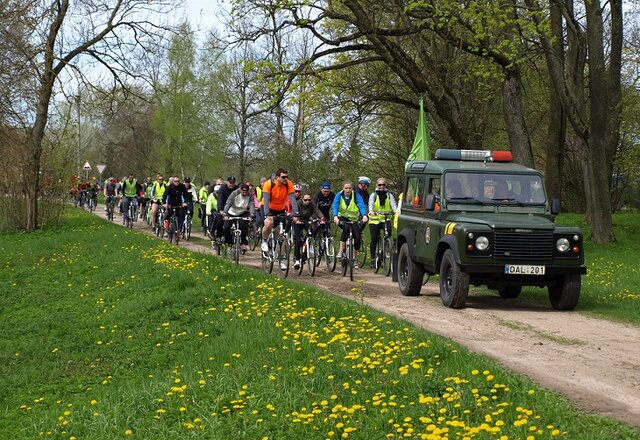 Kvietimas dalyvauti dviračių žygyje 