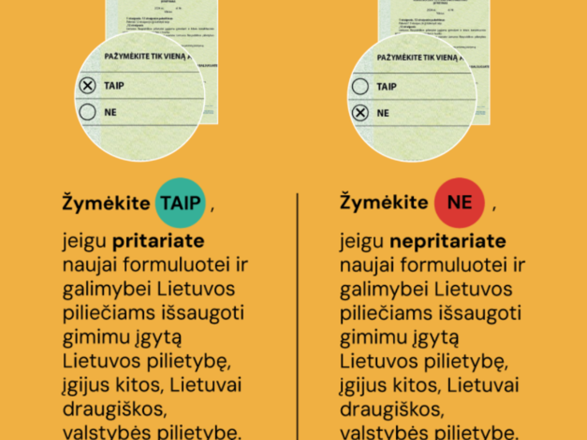REFERENDUMAS DĖL PILIETYBĖS IŠSAUGOJIMO