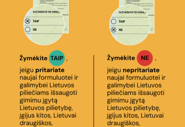 REFERENDUMAS DĖL PILIETYBĖS IŠSAUGOJIMO