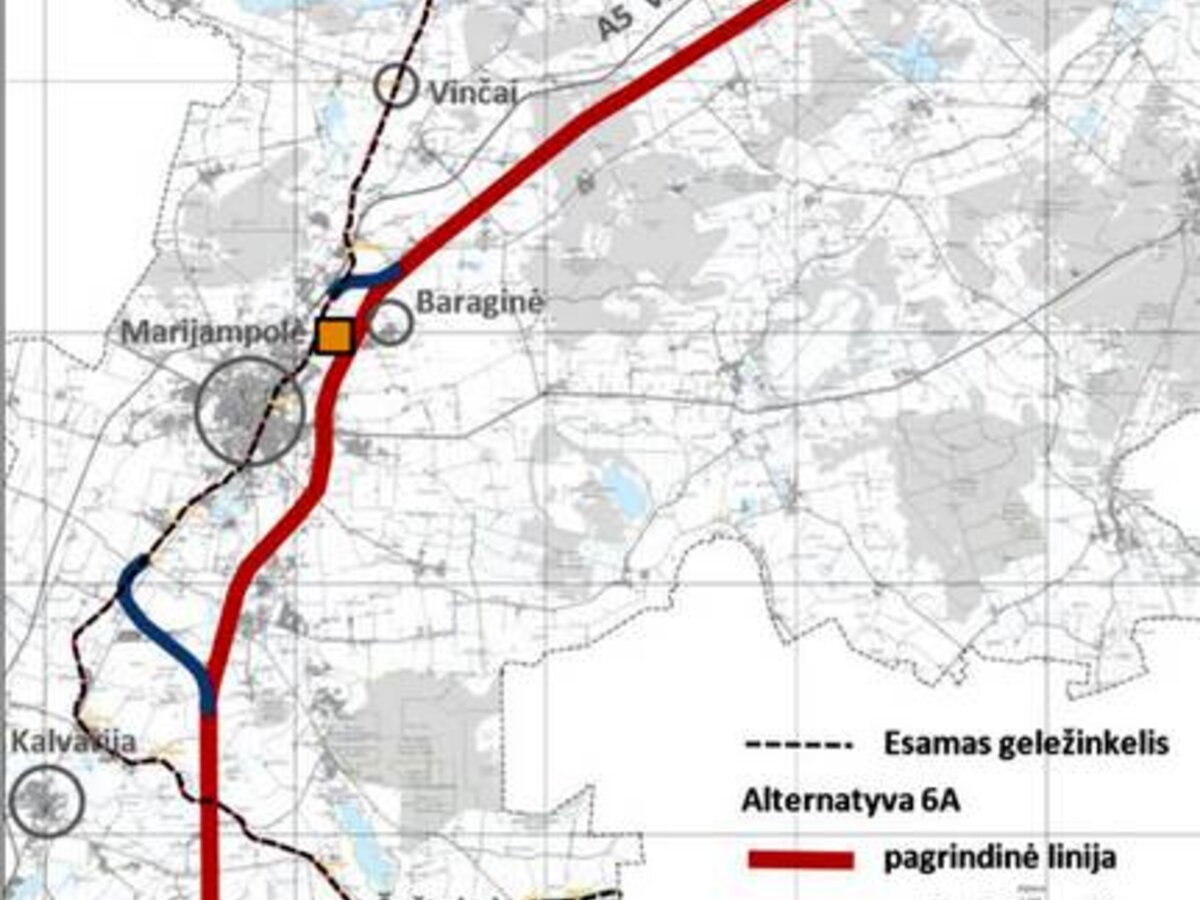 Dėl pradedamo rengti Žemės paėmimo visuomenės poreikiams (pagal projekto „Rail Baltica“...
