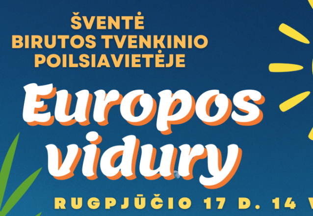 Kviečiame į Birutos tvenkinio poilsiavietės atidarymo šventę